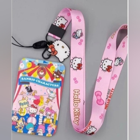 Hello Kitty Other - Hello Kitty Sanrio Characters Lanyard
